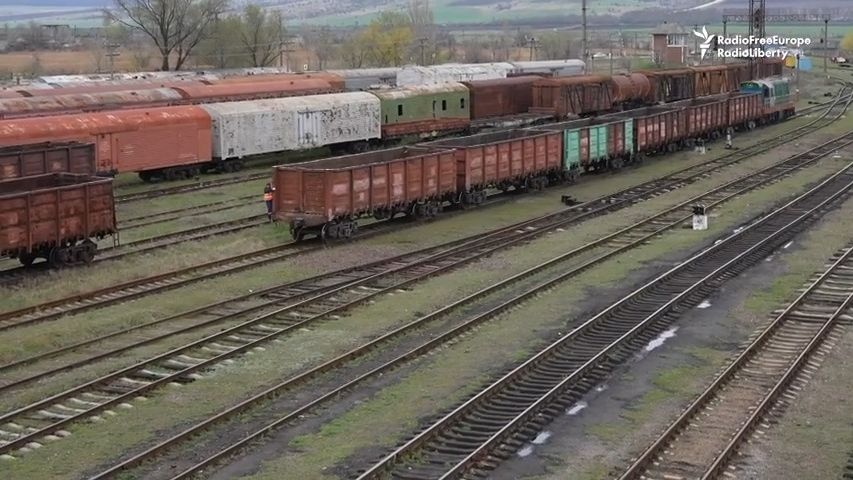 Video z trati mezi Ukrajinou a Moldavskem. Vlaky vyjely po 25 letech